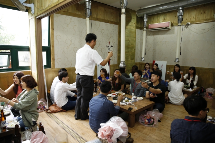 수상자들과의 만남의 시간